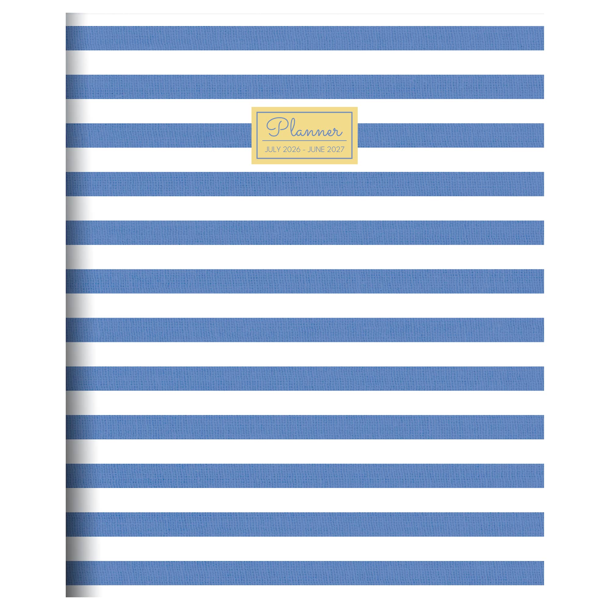 TF Publishing Large 2026-27 Linen Lines Monthly Planner